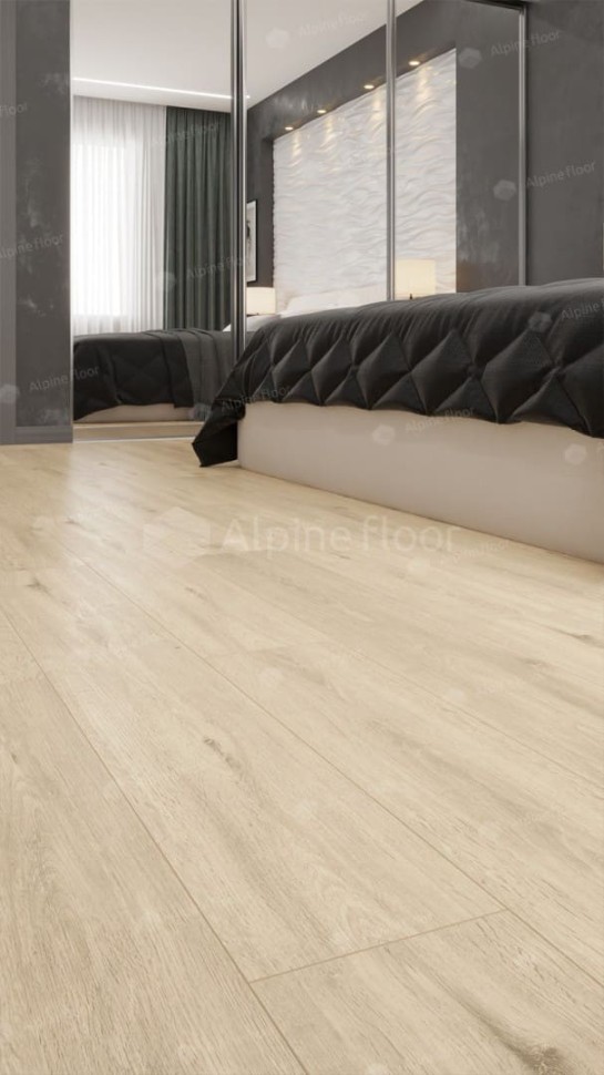 Виниловый ламинат "Alpine Floor" Classic Light MC Дуб Ваниль (1220*183*3,5 мм) — купить в Великом Новгороде
