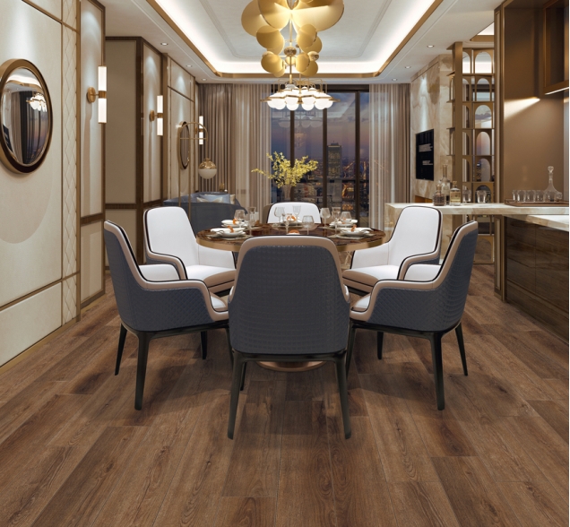 SPC ламинат "CronaFloor" Wood 4V Дуб Регин (1200*180*4 мм) — купить в Великом Новгороде