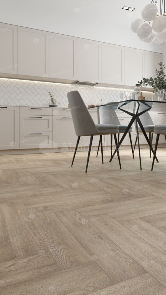 Виниловая плитка "Alpine Floor" Parquet LVT Дуб Ваниль Селект (590*118*2,5 мм) — купить в Великом Новгороде