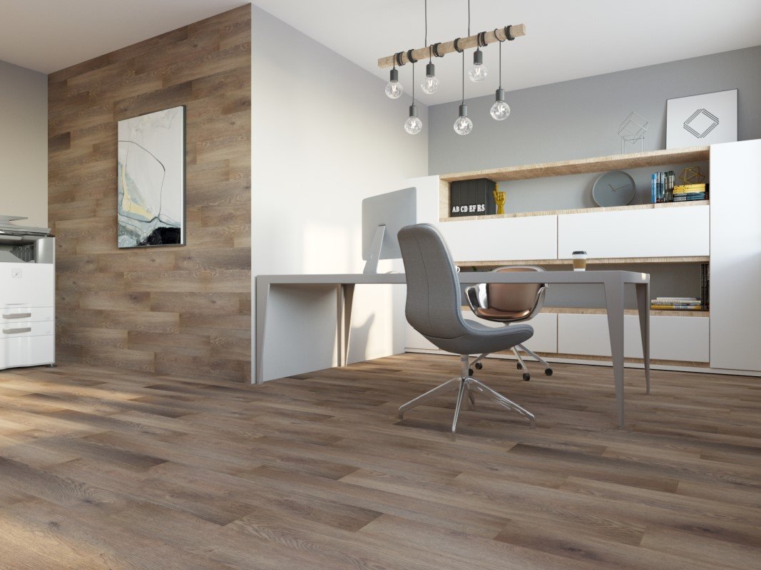 Замковая ПВХ плитка "Art Tile" Дуб Террас (920*150*4 мм) — купить в Великом Новгороде