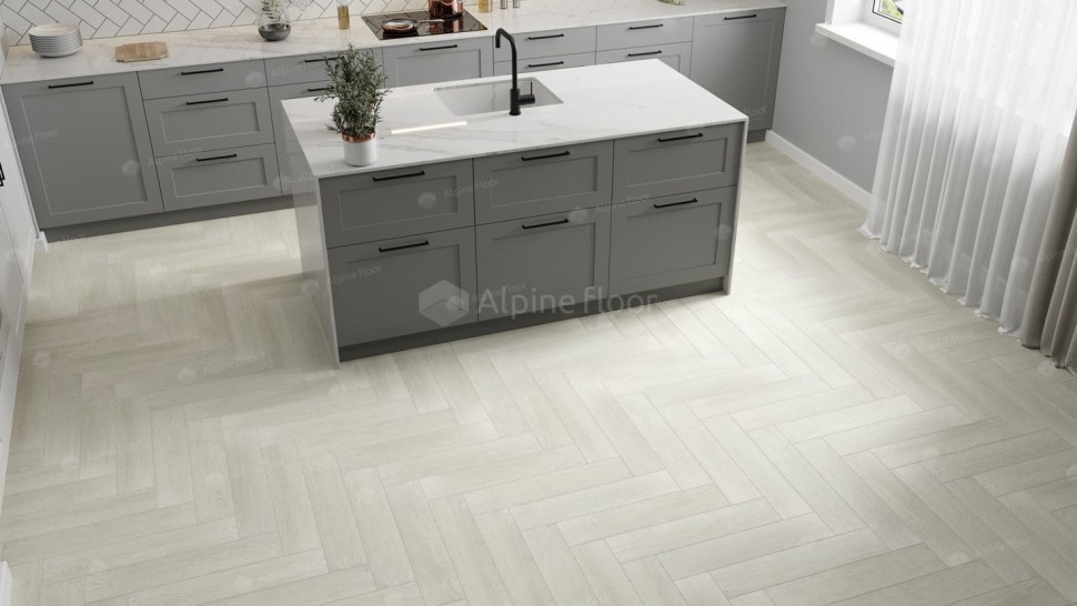 Виниловая плитка "Alpine Floor" Parquet LVT Зимний Лес (590*118*2,5 мм) — купить в Великом Новгороде