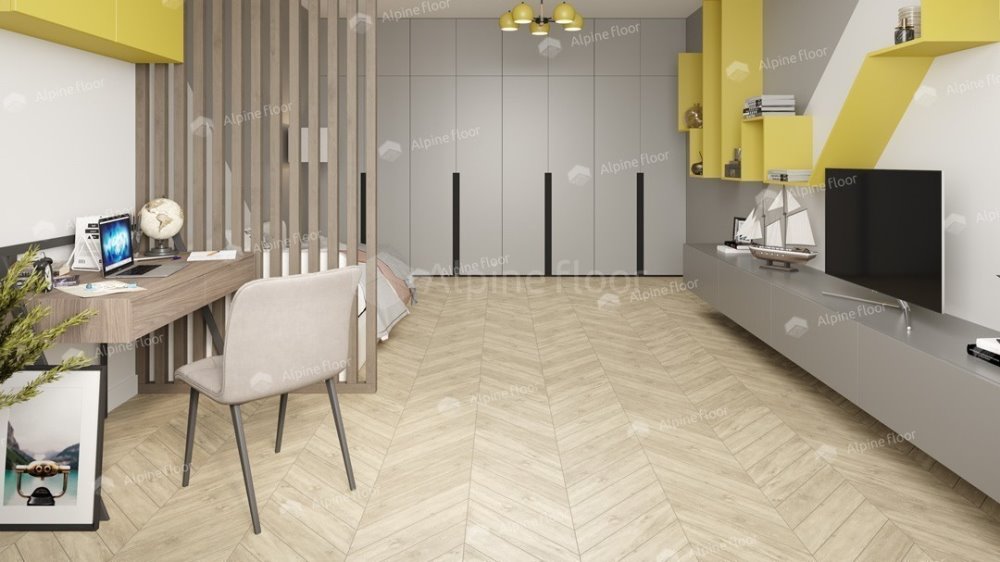 LVT плитка "Alpine Floor" Сонома (555*127*2,5 мм) — купить в Великом Новгороде