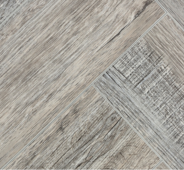 Виниловый ламинат SPC "Cronafloor" Herringbone Дуб Реймс (640*128*4,5 мм) — купить в Великом Новгороде