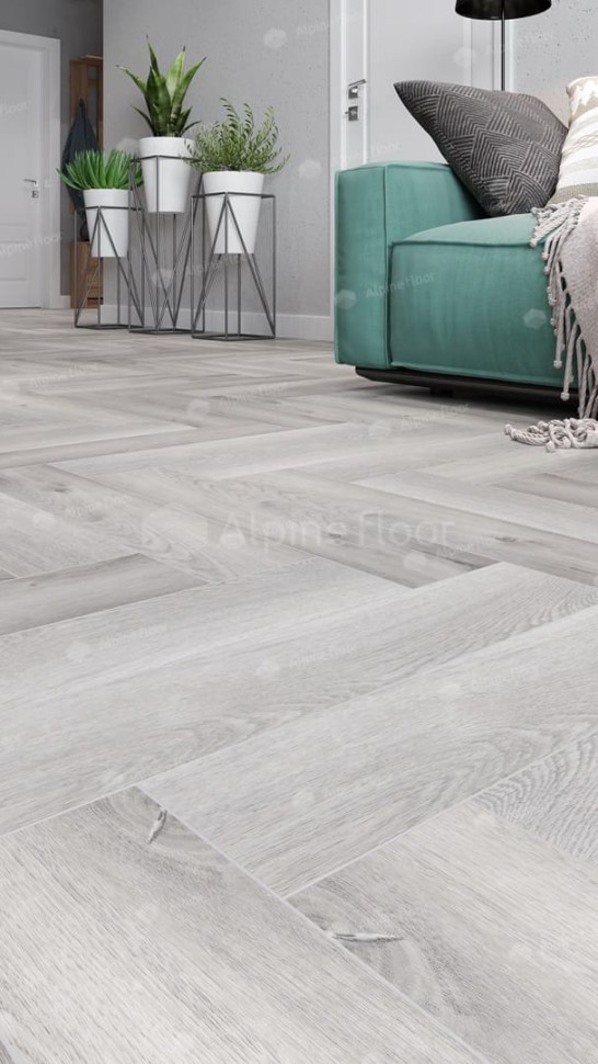 Виниловая плитка "Alpine Floor" Parquet LVT Дуб Лейтена (590*118*2,5 мм) — купить в Великом Новгороде
