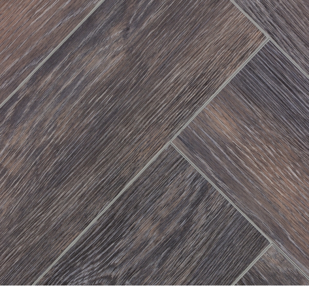 Виниловый ламинат SPC "Cronafloor" Herringbone Дуб Бордо (640*128*4,5 мм) — купить в Великом Новгороде