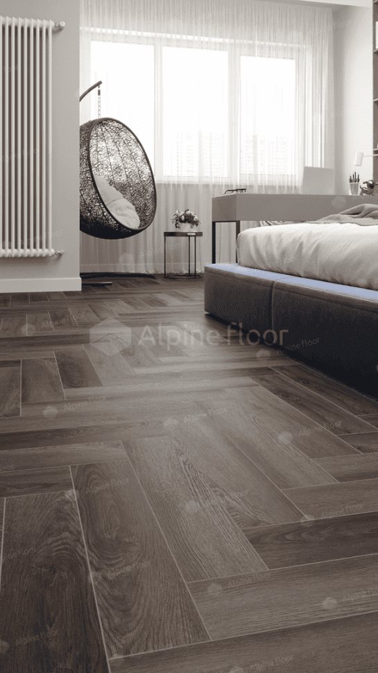 Виниловый ламинат "Alpine Floor" Parquet Light Дуб Фафнир (600*125*4 мм) — купить в Великом Новгороде