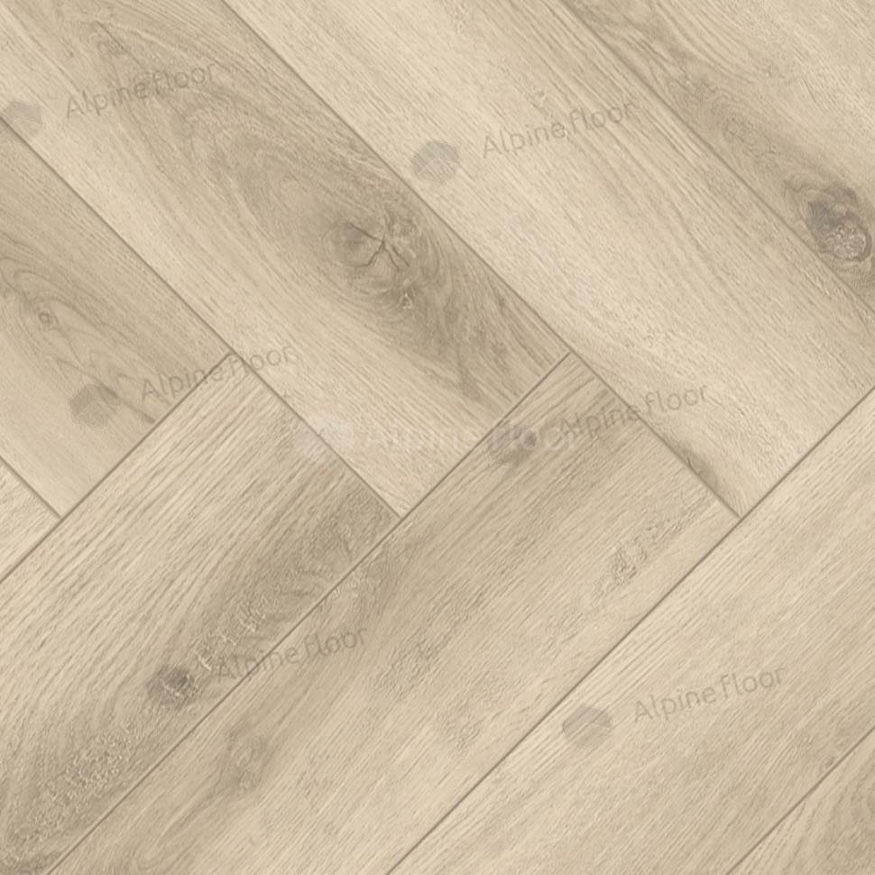 Ламинат "Alpine Floor" Herringbone Дуб Орлеан (606*101*8 мм) — купить в Великом Новгороде