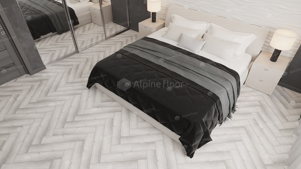 Виниловая плитка "Alpine Floor" Parquet LVT Дуб Альхена (590*118*2,5 мм) — купить в Великом Новгороде