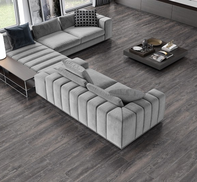 SPC ламинат "CronaFloor" Nano 4V Дуб Морёный (1200*180*3,5 мм) — купить в Великом Новгороде