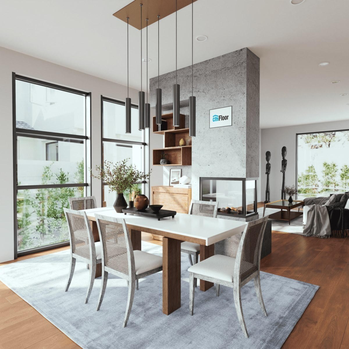 Виниловое напольное покрытие ScandiWood 18 Дуб Корица (180*1220*5 мм) — купить в Великом Новгороде