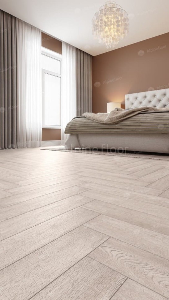 Виниловая плитка "Alpine Floor" Parquet LVT Голубой Лес (590*118*2,5 мм) — купить в Великом Новгороде