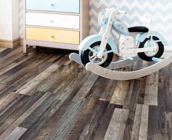 Кварцвиниловая плитка "Alpine Floor" Орех Состаренный (1219*184*3мм) — купить в Великом Новгороде