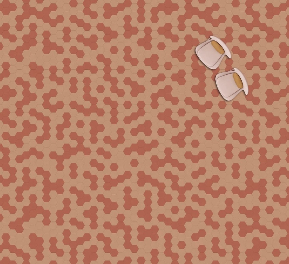 Виниловая плитка "Moduleo" Moods Hexagon 341 (226,32*196*2,5 мм) — купить в Великом Новгороде