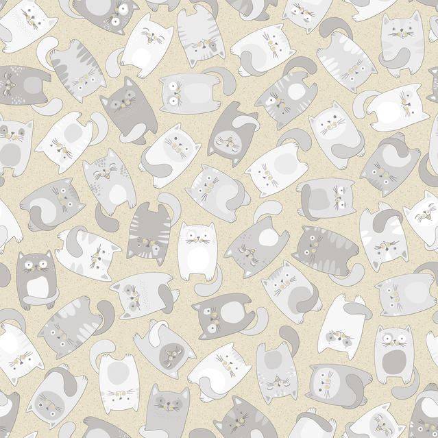 Линолеум бытовой "Синтерос" Комфорт Kitty 1 (2,5м) — купить в Великом Новгороде