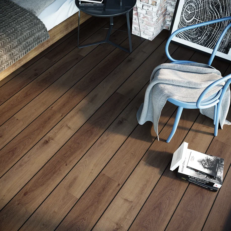 SPC ламинат "Invictus" Highland Oak Chocolate (1213*178*6мм) — купить в Великом Новгороде