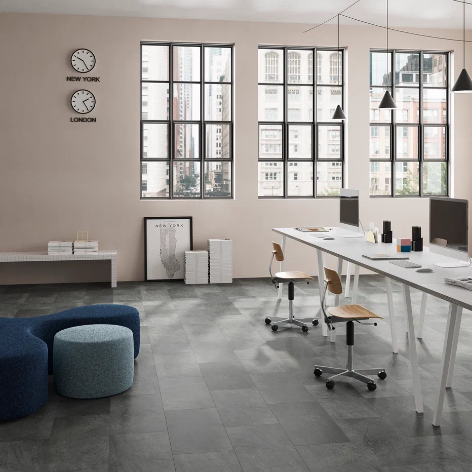 SPC ламинат "Invictus" Groovy Granite Steel (603*298*6мм) — купить в Великом Новгороде