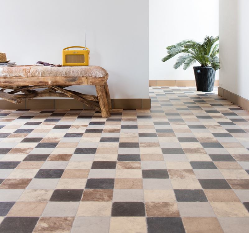 Линолеум бытовой "IVC" Bingo Pietra 596 (3м) — купить в Великом Новгороде