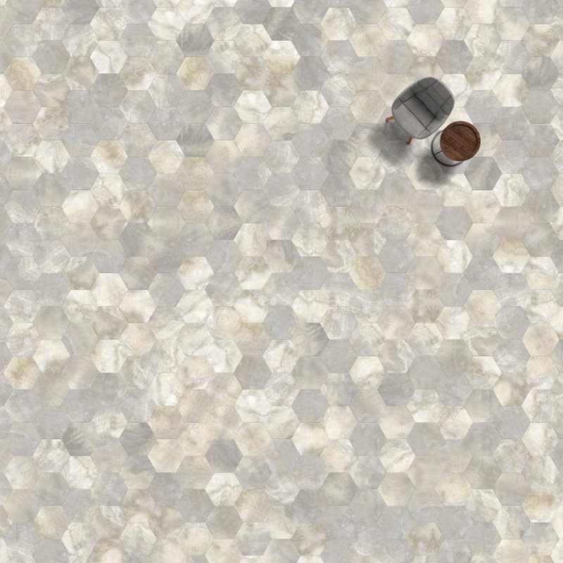 Виниловая плитка Big Hexagon 294 (452,64*392*2,5 мм) — купить в Великом Новгороде