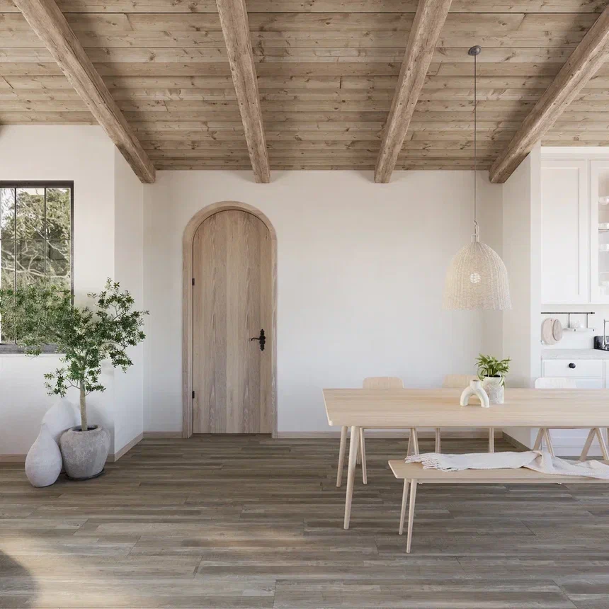 SPC ламинат "Invictus" Vintage Oak Cappuccino (1500*225*6мм) — купить в Великом Новгороде