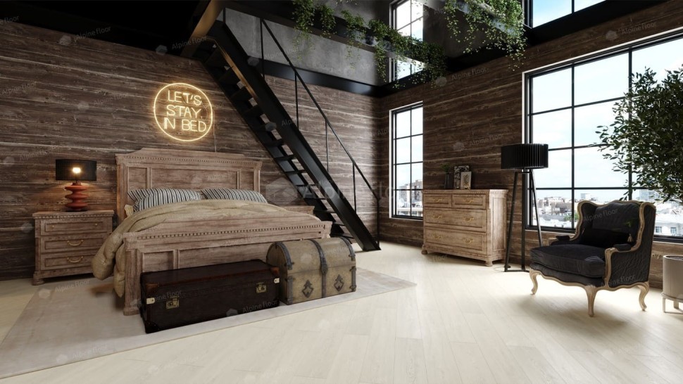 Виниловый ламинат "Alpine Floor" Classic Light MC Дуб Арктик (1220*183*3,5 мм) — купить в Великом Новгороде