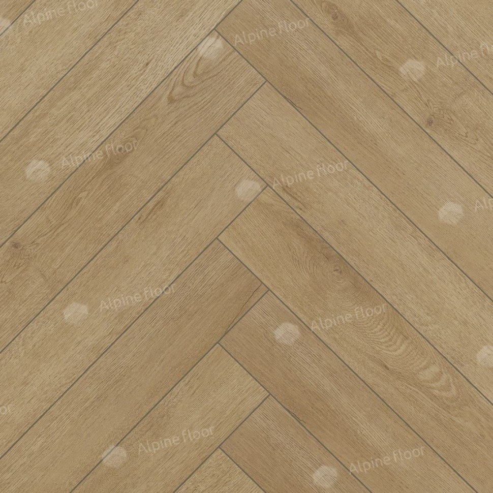 Ламинат "Alpine Floor" Herringbone 12 Дуб Молизе (600*100*12 мм) — купить в Великом Новгороде