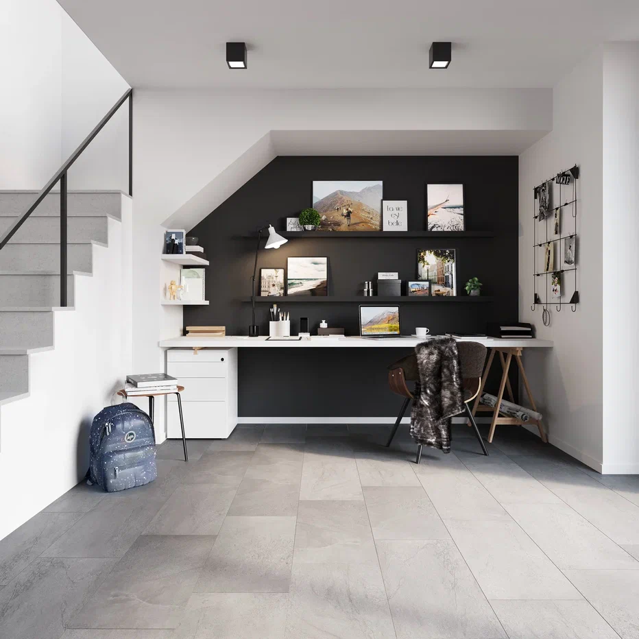 SPC ламинат "Invictus" Groovy Granite Steel (603*298*6мм) — купить в Великом Новгороде