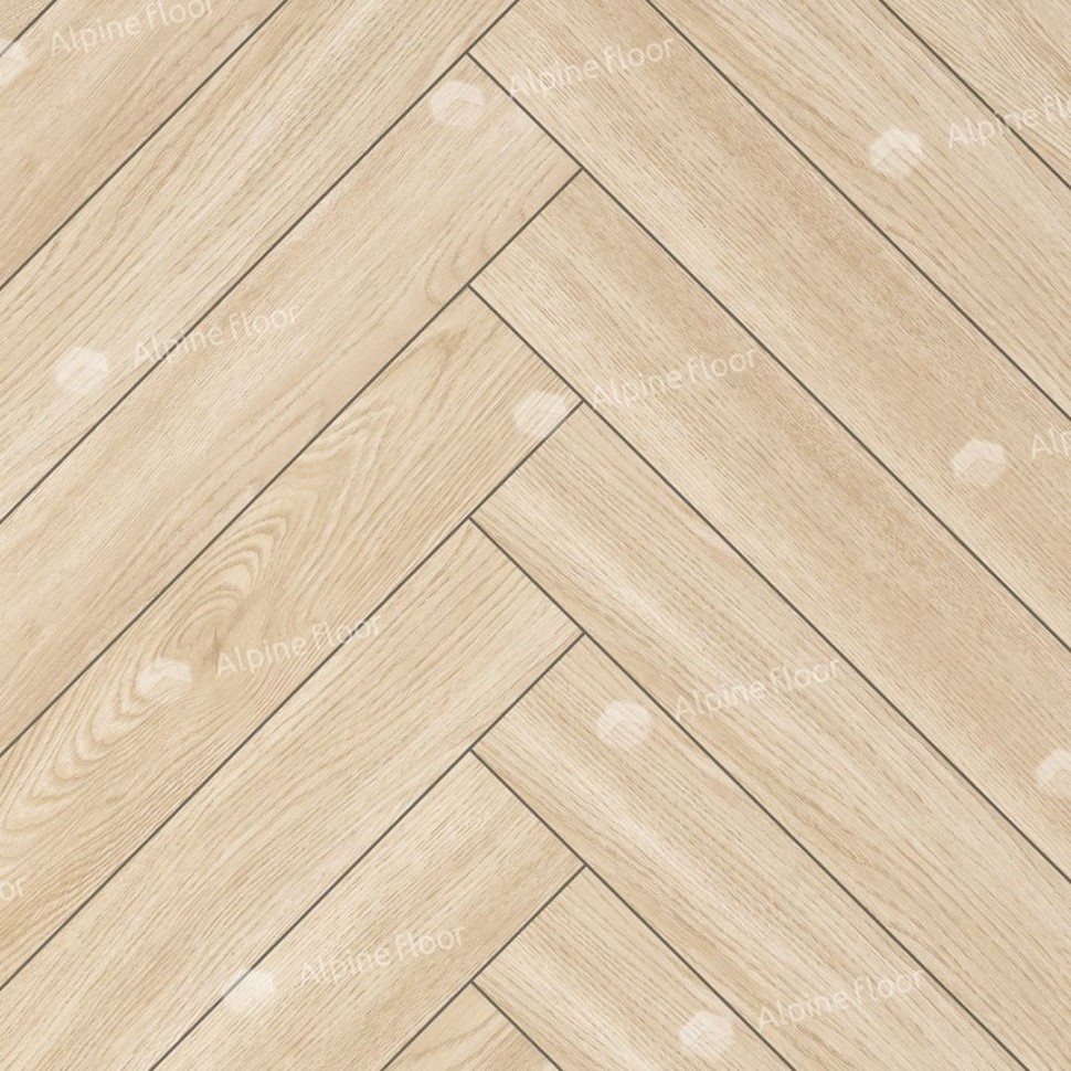 Ламинат "Alpine Floor" Herringbone 12 Дуб Эльба (600*100*12 мм) — купить в Великом Новгороде