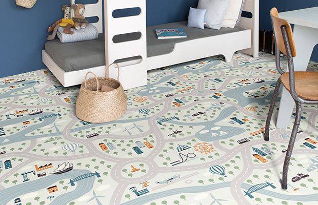 Линолеум бытовой "IVC" Neo Karta 82 (3м) — купить в Великом Новгороде