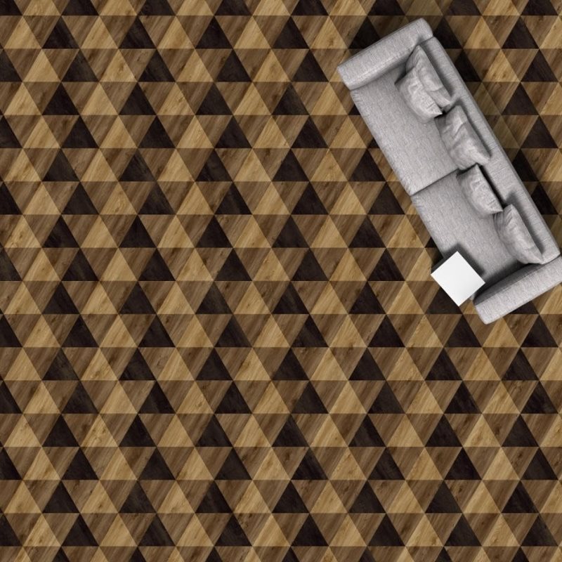 Виниловая плитка Triangles 362 (452,64*392*2,5 мм) — купить в Великом Новгороде