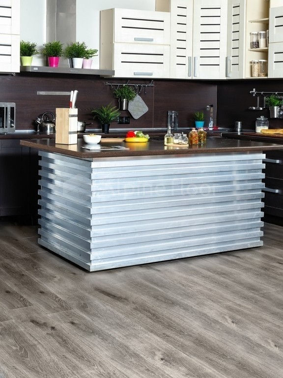 Кварцвиниловая плитка "Alpine Floor" Дуб Дымчатый (1219*184*3мм) — купить в Великом Новгороде