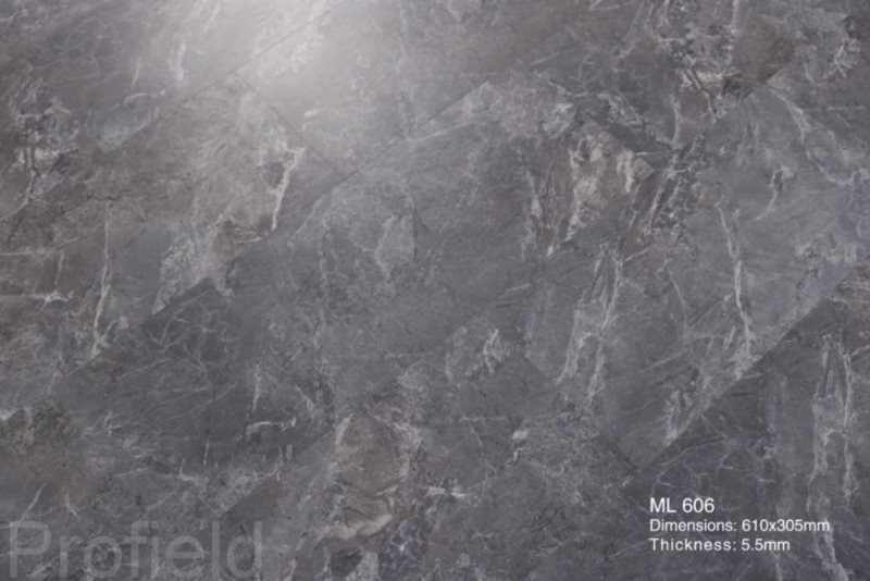 SPC ламинат "Profield" Грей марбл (305*610*5,5 мм) — купить в Великом Новгороде