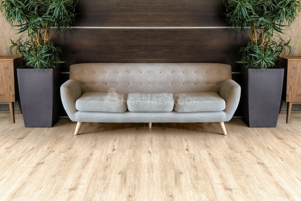Замковая ПВХ плитка "Alpine Floor" Дуб Ваниль  (1220*183*4мм) — купить в Великом Новгороде