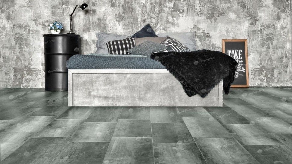 Виниловая плитка "Alpine Floor" Light Stone Корнуолл (608*303*2,5 мм) — купить в Великом Новгороде