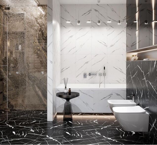 SPC ламинат "CronaFloor" Stone 4V Ноче (600*300*4 мм) — купить в Великом Новгороде