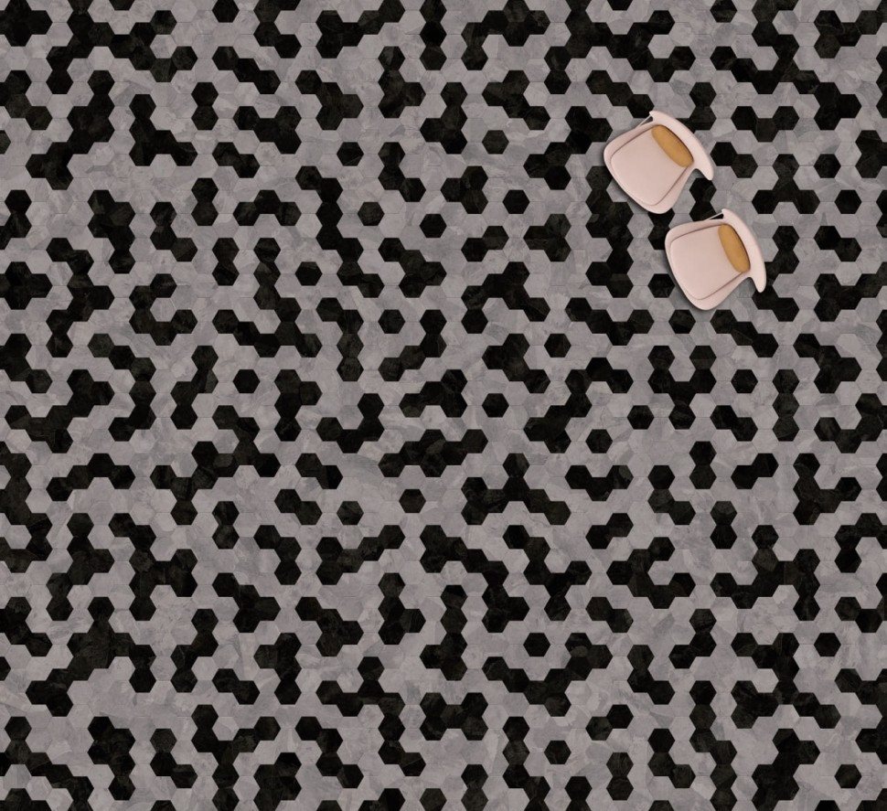 Виниловая плитка "Moduleo" Moods Hexagon 336 (226,32*196*2,5 мм) — купить в Великом Новгороде