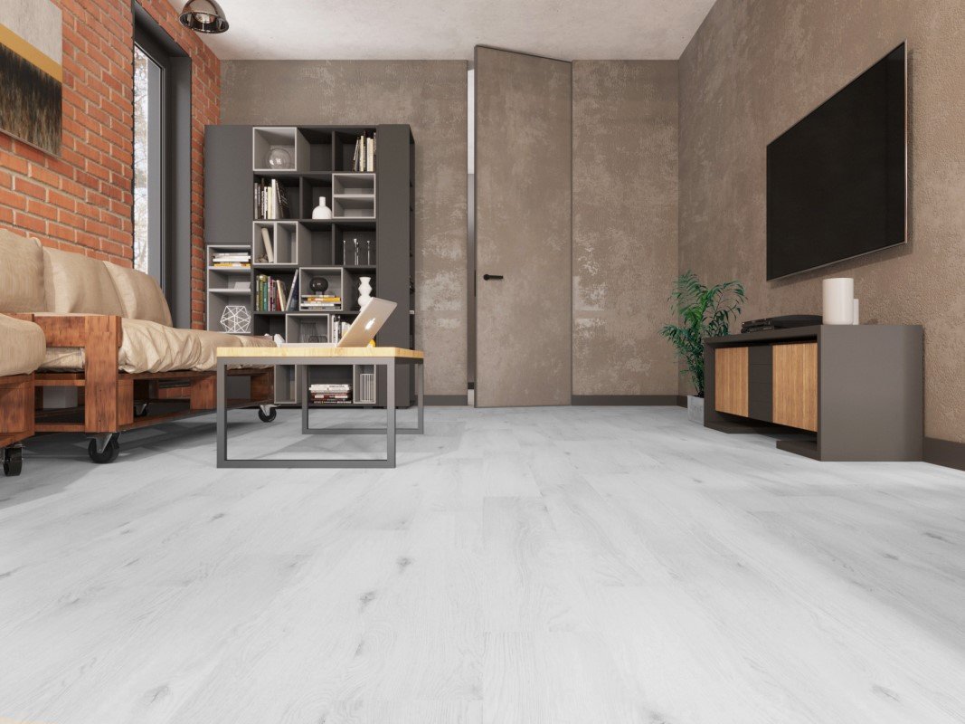 Замковая ПВХ плитка "Art Tile" Ясень Эдмонтон (920*150*4 мм) — купить в Великом Новгороде