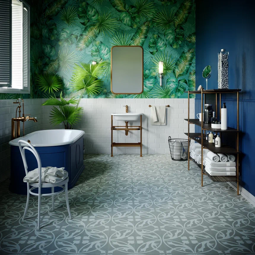 Кварцвиниловая плитка "Invictus" Victorian Deco Smoke (229*229*2,5мм) — купить в Великом Новгороде