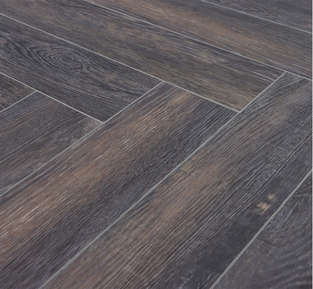 Виниловый ламинат SPC "Cronafloor" Herringbone Дуб Бордо (640*128*4,5 мм) — купить в Великом Новгороде