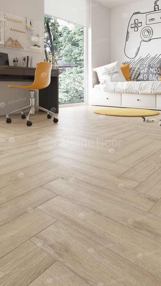 Виниловая плитка "Alpine Floor" Parquet LVT Дуб Медия (590*118*2,5 мм) — купить в Великом Новгороде