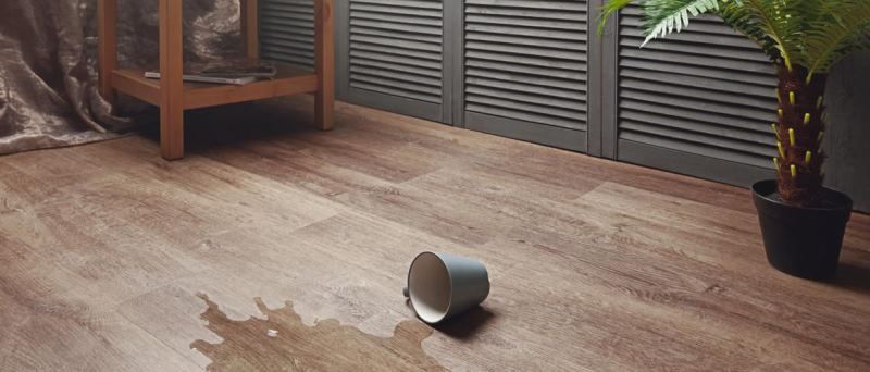 Кварцвиниловая плитка "Aquafloor" AF6033 Glue (1219,2*177,8*2 мм) — купить в Великом Новгороде