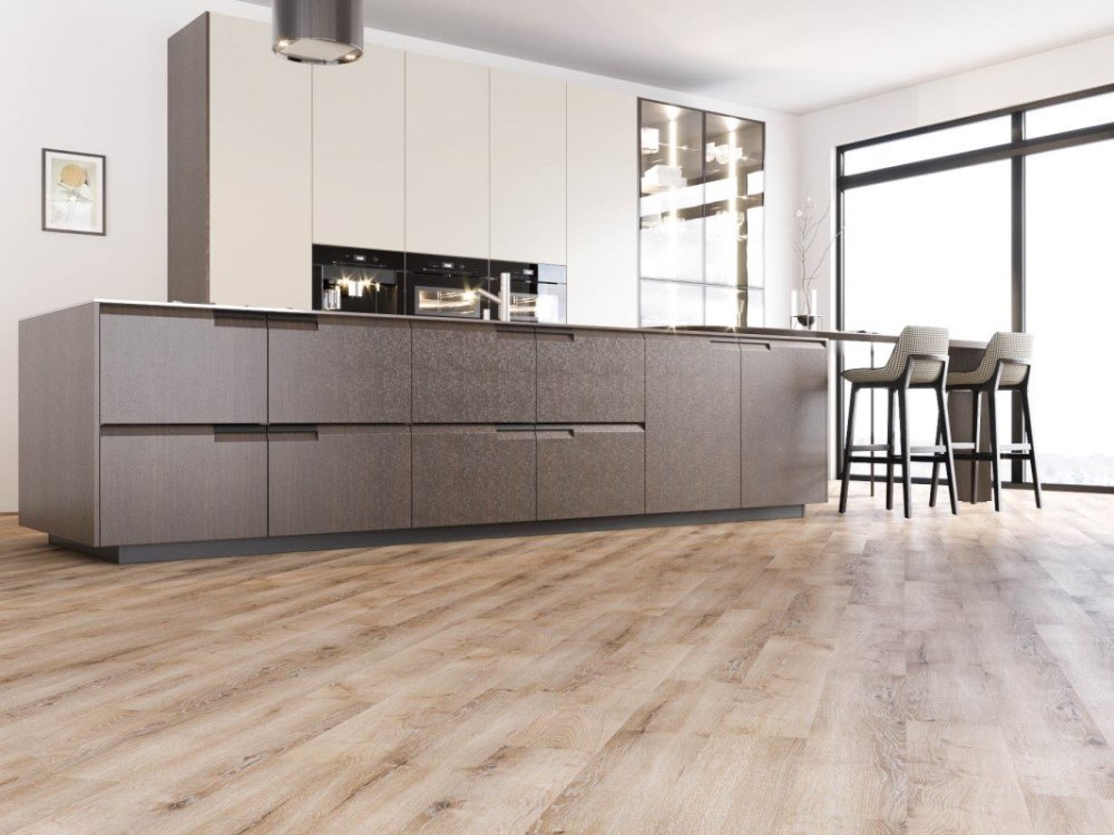 Замковая ПВХ плитка "Art Tile" Дуб Шеридан (920*150*4 мм) — купить в Великом Новгороде