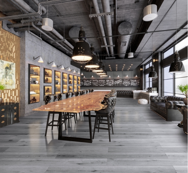 SPC ламинат "CronaFloor" Wood 4V Дуб Серый (1200*180*4 мм) — купить в Великом Новгороде