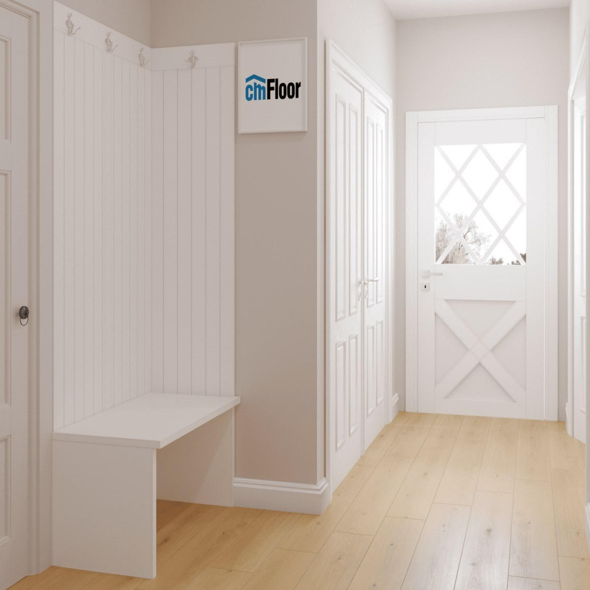 Виниловое напольное покрытие ScandiWood 09 Дуб Орегон (180*1220*5 мм) — купить в Великом Новгороде