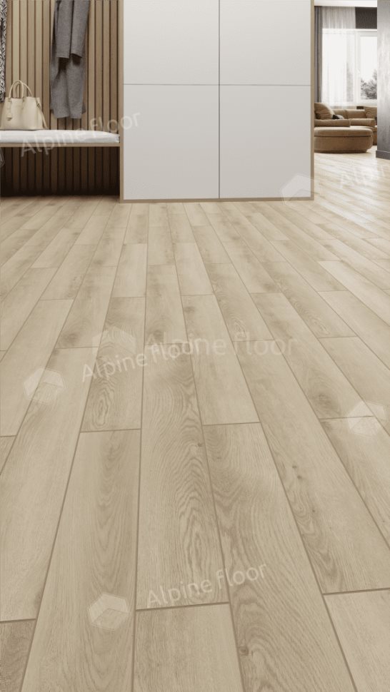 Ламинат "Alpine Floor" Herringbone 12 PRO Дуб Орлеан (606*101*12 мм) — купить в Великом Новгороде