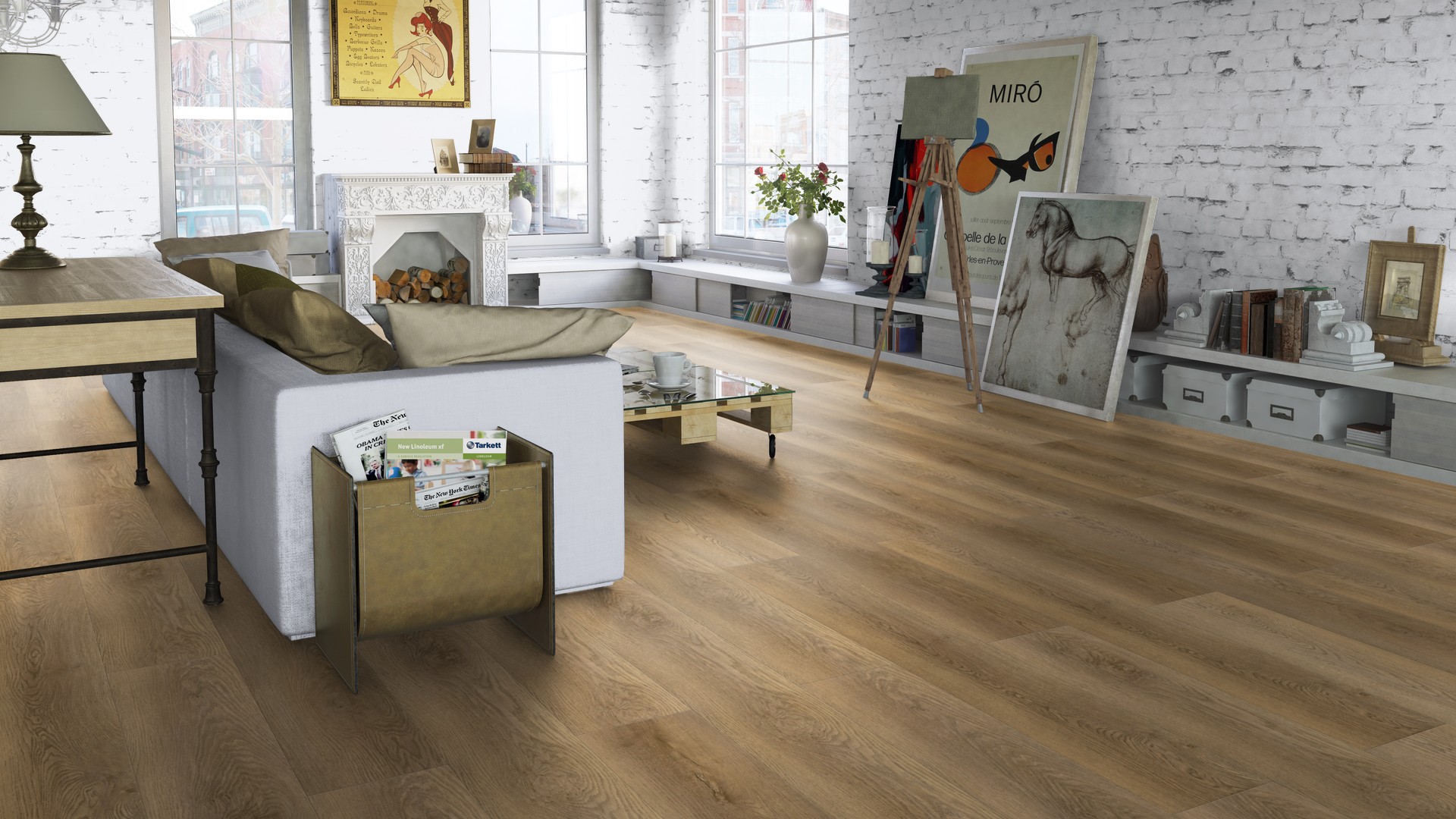 SPC ламинат "Tarkett" Deep House Stanley (1400*225*4,6 мм) — купить в Великом Новгороде