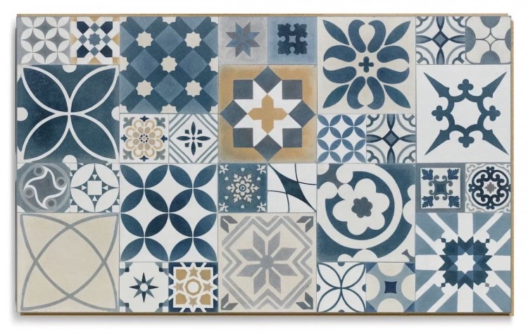 Ламинат "Alsafloor" Creativ Tile 10.33 Melazzo bleu 819 (640*384*10 мм) — купить в Великом Новгороде