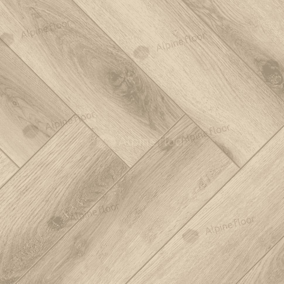 Ламинат "Alpine Floor" Herringbone 12 PRO Дуб Орлеан (606*101*12 мм) — купить в Великом Новгороде