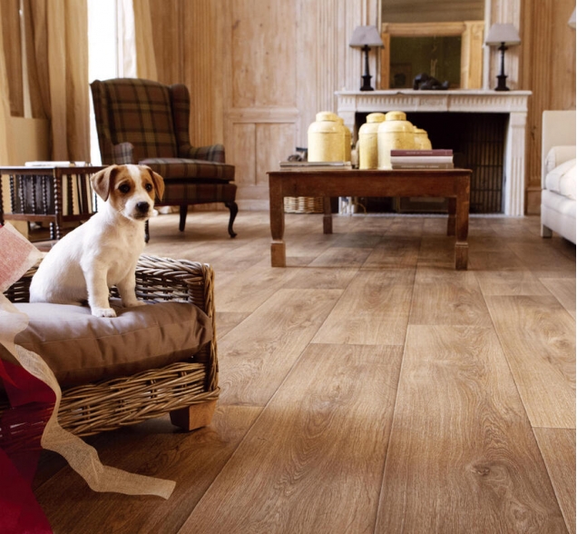 SPC ламинат "CronaFloor" Wood 4V Дуб Монтара (1200*180*4 мм) — купить в Великом Новгороде