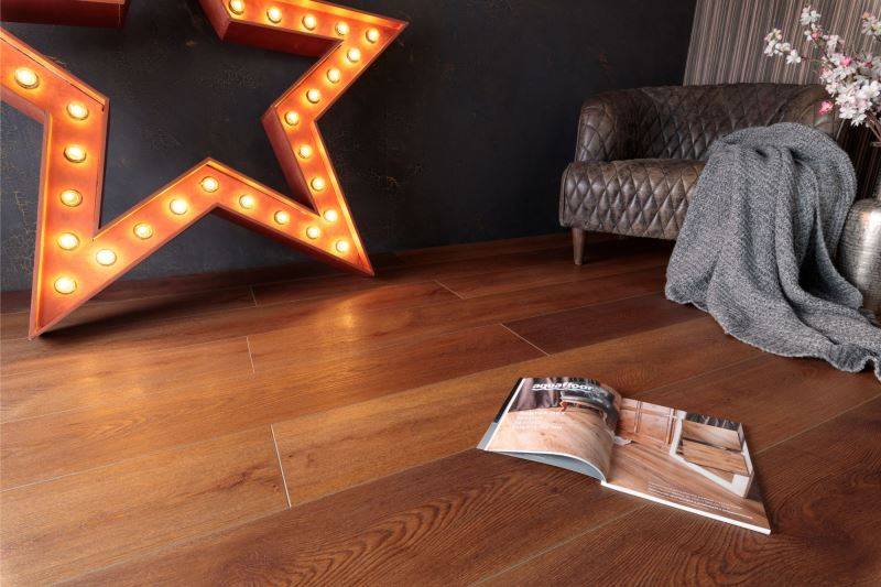 Замковая ПВХ плитка "Aquafloor" AF8026XXL (1800*228*8 мм) — купить в Великом Новгороде