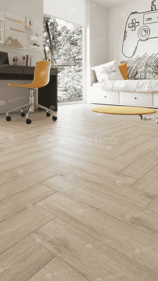 Виниловый ламинат "Alpine Floor" Parquet Light Дуб Медия (600*125*4 мм) — купить в Великом Новгороде